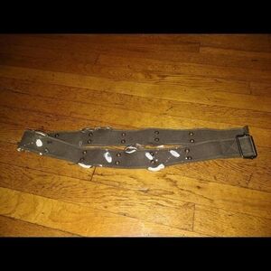 retro grunge / punk / scene /cyber aesthetic distressed belt
